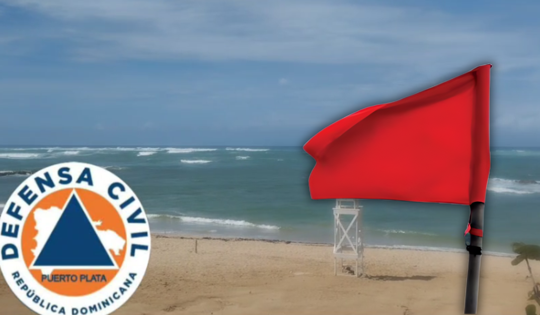 Alerta Roja en Playas de Puerto Plata por Condiciones Marinas Peligrosas