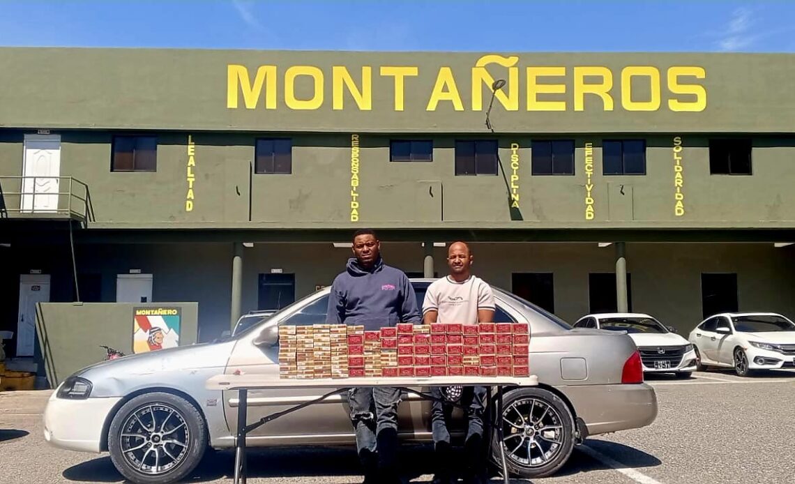 Arresto por Contrabando de Cigarrillos en San Juan de la Maguana Realizado por el Ejército